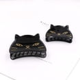 thumbnail image 3 of 2 PCS Cute Cat Claw Hair Claw Clip Two Sizes That Stay in Place Hair Clips Hair Clips fo Women Girl (Black Cat), 3 of 5