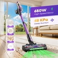 thumbnail image 1 of Stick Cordless Vacuum Cleaner, 650W 48KPa Vacuum W/LED Screen, Anti-Tangle Brush, 1 of 12