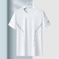 thumbnail image 6 of Akmaiox Men's and Big Men's Workout Shirts Short Sleeve Lightweight Quick Dry Athletic Active Tops Breathable Wicking Crew Neck Pullover M-5XL, 6 of 9