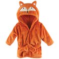 thumbnail image 1 of Hudson Baby Unisex Baby Plush Animal Face Robe, Fox, One Size, 0-9 Months, 1 of 1
