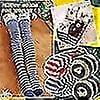 thumbnail image 2 of Womens Soft Warm Knee High Ings Fuzzy Socks, 2 of 5
