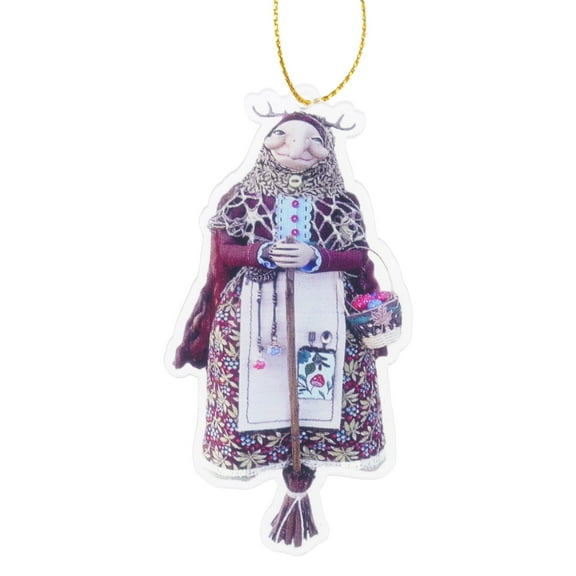 6.3" Handmade Kitchen Witch Doll Enchanting Good Luck Cooking Doll Unique Gifts Cooking Dolls Kitchen Decor