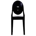 thumbnail image 3 of Hawthorne Collection Chaise de Salle à Manger Noire (Ensemble de 2), 3 of 5