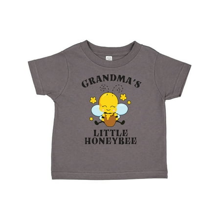 

Inktastic Cute Bee Grandma s Little Honeybee with Stars Gift Toddler Boy or Toddler Girl T-Shirt