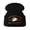 black, variant on 250th Anniversary USA Knit Hat Warm Cozy Embroidery Beanie for Women Men, 250 Year American Anniversary Merchandise