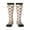 3 Black, variant on Women Crew Soft Moisture-wicking Socks Retro elephants Pattern Design Cotton Socks, One Size fit All