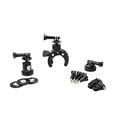 thumbnail image 2 of Mob Armor Action Camera Mount AC-BNDL Mounts Camera To Round Tube or Flat Metal; Fits 1/4 Inch Up To 2 Inch Tube; Plastic and Aluminum, 2 of 5