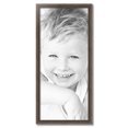 thumbnail image 2 of ArtToFrames 17" x 39" Muted Silver Picture Frame, 17x39 inch Silver Wood Poster Frame (WOM-4626),  Pack, 2 of 8