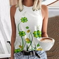 thumbnail image 2 of FVWITLYH Basic Tops Women Summer Solid Color Women's Vest Suspender Simple And Exquisite Design White,S, 2 of 4