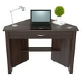 Inval ESCAPADE Espresso Wengue Corner Writing Desk