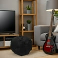 thumbnail image 4 of HEALEEP Black Oxford Cloth Snare Drum Backpack Lightweight Storage Bag with Impact Protection for Travel, 4 of 6