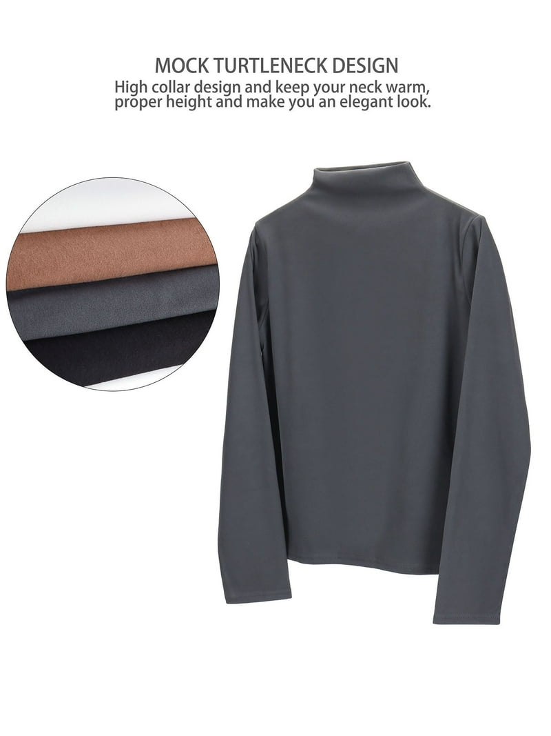 RUFFLOG VEAL MOCK NECK SHIRTS サイズXL Half Cross Mock Neck Long Sleeve