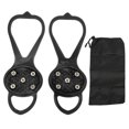 thumbnail image 2 of Teeth Ice Grips Cleats,1pair/set Anti Skid 5 Teeth Climbing Shoe Spikes Teeth Crampons Precision Engineered, 2 of 14