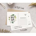 thumbnail image 4 of Inkdotpot 50 Blank RSVP Cards,RSVP Postcards No Envelopes Needed,Floral Print Response Card,RSVP For Wedding,Baby Shower,Bridal Shower, 4 of 5