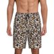 thumbnail image 1 of Balery Leopard Pantalones cortos de pijama de punto de algodón para hombre con cinturilla y bolsillos-X-Large, 1 of 6