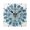 Black, variant on Mandala Peacock Feathers Wall Clock Battery Operated Silent Non-Ticking Bedroom Office Kitchen Home School Decor 7.8"(Black)