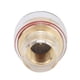 thumbnail image 4 of Antorcha de soldadura con anillo de boquilla de vidrio, lente de Gas resistente con conector de tubo corto de latón VoborMX herramienta, 4 of 8