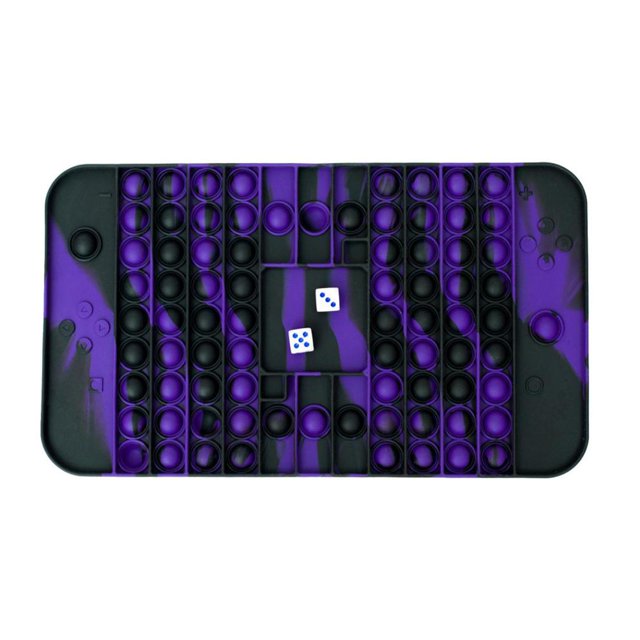 Juguete Sensorial De Burbujas De Empuje, Tablero De Ajedrez De Silicona, Juguete Antiestrés Para La Yema Del Dedo, Juguete De Descompresión, Regalos Para Niños Y Adultos matsuzay FN006953-02