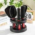 thumbnail image 3 of 5pcs Unisex Professional Hair Styling Set, Scalp Massage, Detangling Brushes, Airbag Comb, Makeup Mirror, Unscented, for Normal Relaxed Textured Hair, 3 of 5