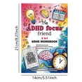 thumbnail image 3 of Adult Therapeutic Management Workbook Funny Coloring Book Daily Task Planner and Stress Relief Journal 8.26x5.51Inch, 3 of 4