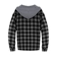 thumbnail image 5 of Men's Hoodies Casual Pullover Hooded Sweatshirt Plaid with Pocket Hoodie Sweatshirt Long Sleeved Hooded Top Fall Outfits 2026, 5 of 7