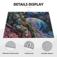 thumbnail image 3 of Sikiie Rainbow Astronaut Space Landscape Dish Drying Mat, Kitchen Counter Mat, Self Drying Mat for Kitchen Counter Dish Drying Pad ,for Dishes, Utensils, Pots and Pans(24" x 18"), 3 of 7