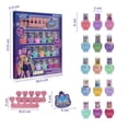 thumbnail image 2 of MAKEUPERIA Set Esmaltes de Uñas para Niñas Las Guerreras Kpop, 15 Colores Desprendibles a Base de Agua, Separadores de Dedos, Lima Incluida, No Tóxico, Libre de Parabenos, 2 of 6