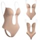 thumbnail image 1 of Mujeres que se sumergen con escote en V profundo Body Shaper Sin tirantes Backless Fajas brillar Hogar, 1 of 5