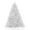 White, variant on 7.5FT Silver Tinsel Artificial Holiday Christmas Tree with Sturdy Metal Stand