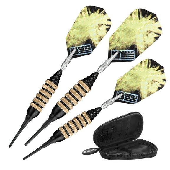 Viper Spinning Bee Soft Tip Dart Set, 16 Grams, Black
