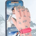 thumbnail image 3 of Guantes de esquí para nieve invierno clima frío esquís cálidos a prueba de viento, 3 of 5