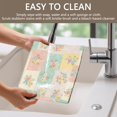 thumbnail image 4 of Placemat, Pioneer Flower Floral Print Pattern Place Mats Table Mat Set Of 2, PVC Washable Placemats for Party Kitchen Dining Decoration, 18x12 Inch, Fade Resistant, 4 of 6