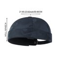thumbnail image 3 of Hsqqdc Men Unisex Adjustable Docker Hat Brimless Melon Skin Cap Rolled Cuff Sailor Beanie, 3 of 7