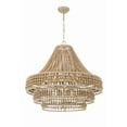 thumbnail image 3 of SIL-B6008-BS Crystorama Lighting Silas - 8 Light Chandelier-27.25 Inches Tall and 30 Inches Wide     -Traditional Installation, 3 of 10