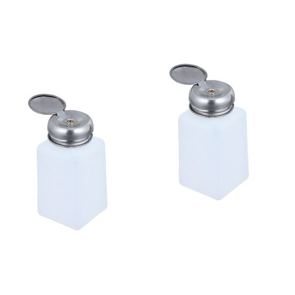 2 Pieces Tin Plastic Alcohol Jug Multipurpose Bottle Travel