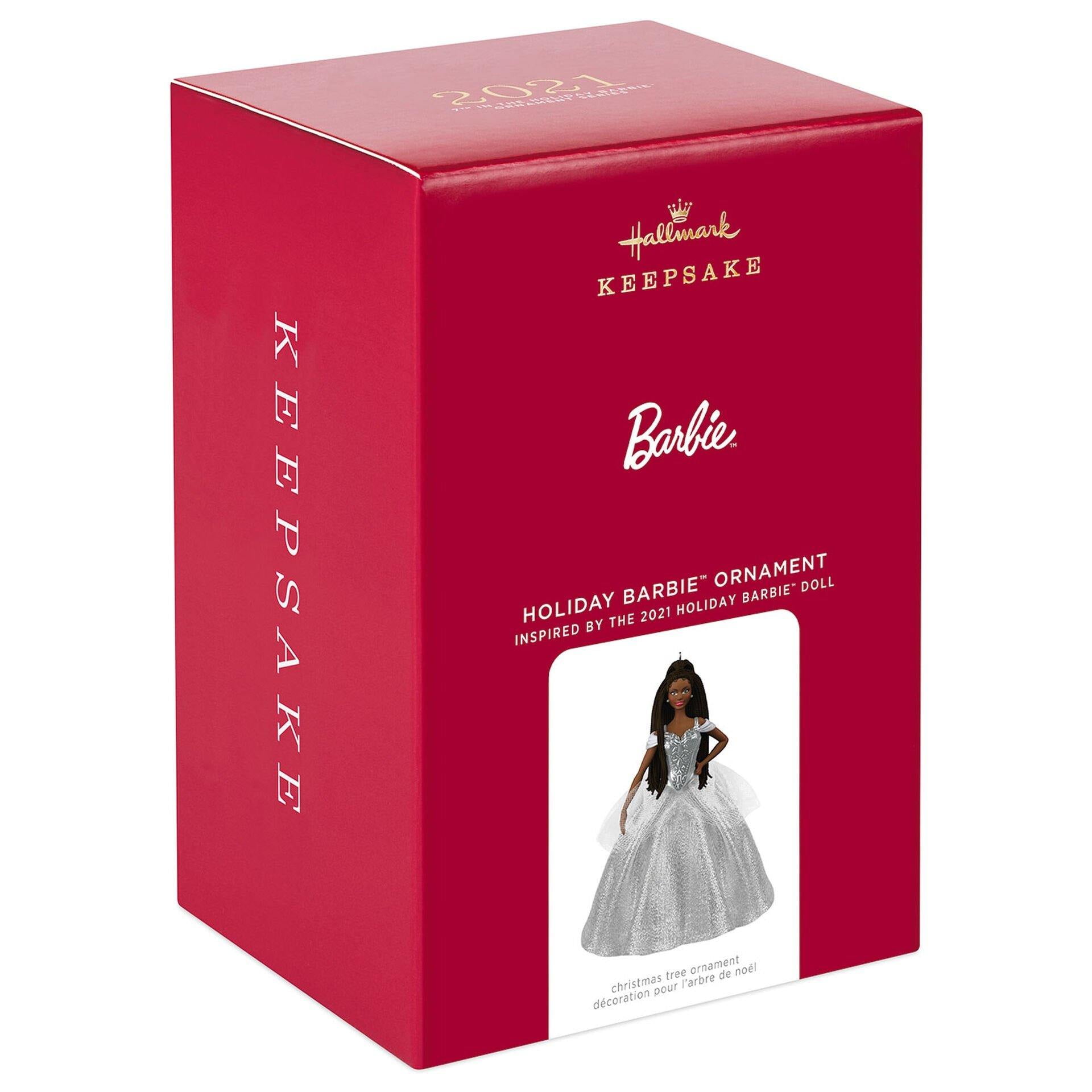Hallmark Ornament Mattel Black Holiday Barbie 2022 Walmart