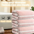 thumbnail image 6 of Summer Savings Clearance Suncoda 3 Piece Bath Towel Set, Microfiber Bathroom Towel - Super Soft, Highly Absorbent Towels for Bathroom, Gym, Hotel, and Spa, 6 of 9