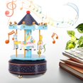 thumbnail image 2 of Caja De Música, Regalo De Carrusel De 7.09 X 4.25 Pulgadas, Caja De Música De Carrusel Para Niñas Para Regalo De Cumpleaños, Regalo De San Valentín ANGGREK JFJY21, 2 of 8
