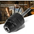 thumbnail image 2 of Keyless Chuck Adapter with SDS Plus Shank, Rotary Hammer Compatibility for Metal Sleeve Drill Chuck, 2 of 5