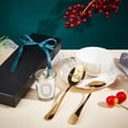 thumbnail image 6 of 2Pcs Dad's Cereal Killer Spoon with Gift Box Golden Engraved Stainless Steel Table Spoons for DIY Friends Families Festival Christmas Birthday Wedding 7.2'', 6 of 6
