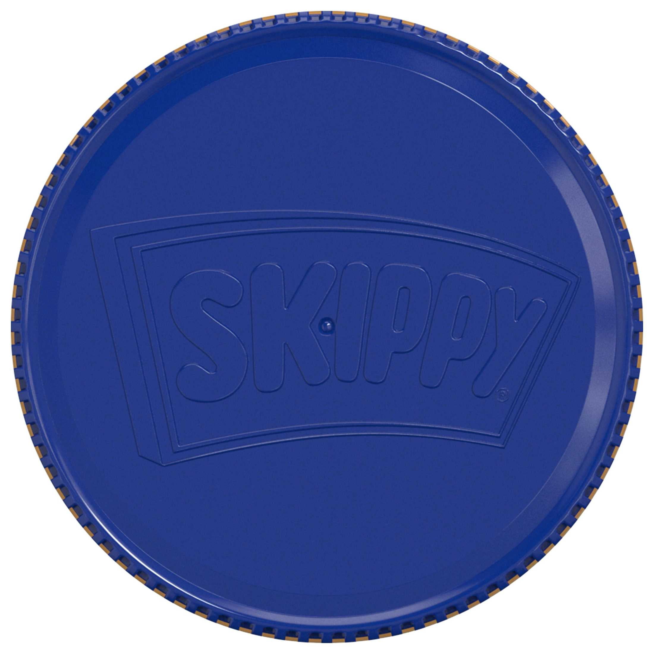 (4 pack) SKIPPY Chunky Peanut Butter Spread No Sugar Added, 7 g Protein Per Serving, Shelf-Stable, 16 oz Plastic Jar