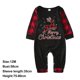 thumbnail image 4 of Conjuntos de pijamas familiares a juego TIMIFIS Pijamas navideños con camiseta de manga larga con ciervo y pantalones a cuadros Ropa de estar por casa para, 4 of 5