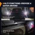 thumbnail image 5 of Nilight 2PCS LED Interior Door Panel Light Courtesy Warning Lights White Red Plug and Play Compatible with Ford F-150 1997-2003 F-250 Lobo1997-1999 F-150 SVT 1999-2022 Heritage 2004, 5 of 7