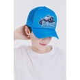 thumbnail image 2 of Gorra de béisbol Monster Jam Megalodon Blue para niños pequeños, 2 of 5