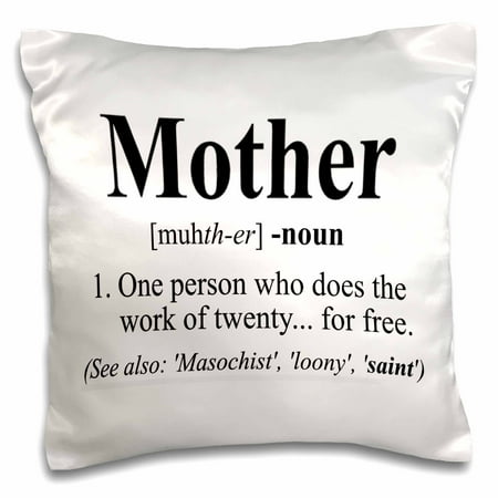 3drose Mother Definition Pillow Case 16 By 16 Inch Walmart Com