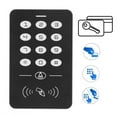 thumbnail image 3 of VGEBY 10 Tag Fast Identification Speed Card Reader, Access Control, System Keyboard For Home Security System Office, 3 of 8