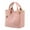 Pink, variant on Unisex Canvas Handbags Lightweight Small Mini Totes Bags with Zipper Multi Pocket Handbags Black