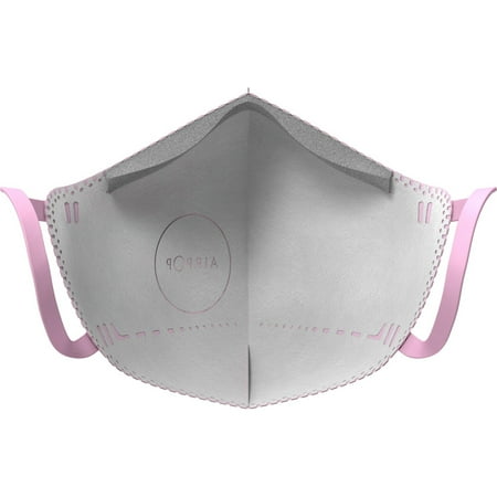 Airpop Kids Reusable Washable Face Mask, 4-Layer Face Coverings, Contoured Fit, Lightweight Design, Kids Face Masks (4 Pack) - Pink