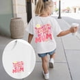 thumbnail image 2 of KPOPLK Shirts for Girls High Boots Letter Print Tshirt Toddler Girl Shirt Graphic Tees Top for 1t 2t 3t 4t 5t 6t 7t 8t 9t Size 11-12 Years,White, 2 of 6