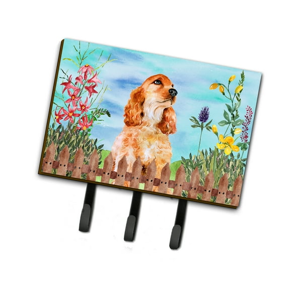 Cocker Spaniel Spring Leash or Key Holder
